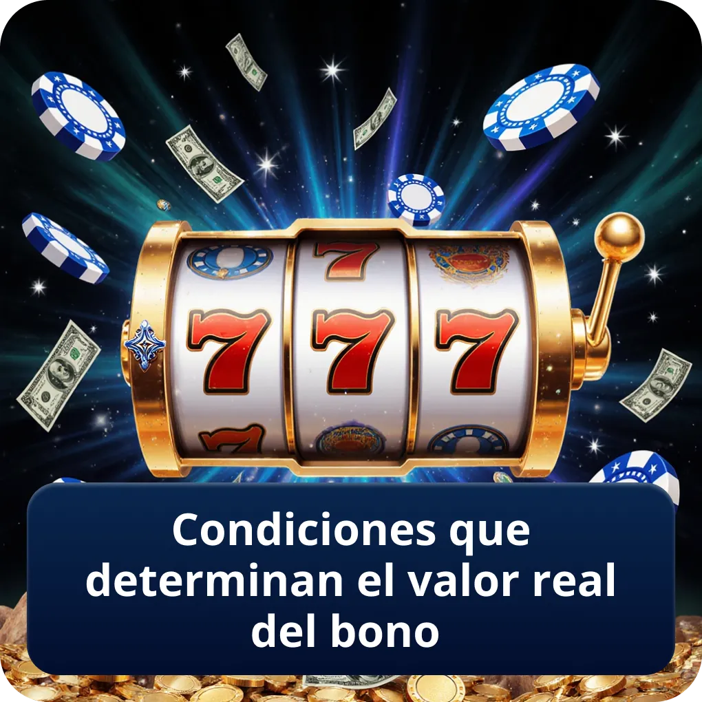 Condiciones que determinan el valor real del bono